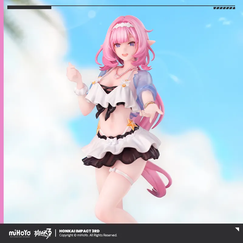 พร้อมส่ง ENJOY 22860 scale Honkai Impact 3 Elysia, Summer miss Elf Ver.1/8 มือ 1 กล่องคม