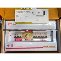 SAFETCUT ตู้คอนซูเมอร์ RCBO กันดูด กันซ๊อต เซฟทีคัท (เซฟทีคัทโกลด์ ) ป้องกันไฟดูด ไฟเกิน ไฟรั่ว 4ช่อง 6ช่อง 8ช่อง 10ช่อง 12ช่อง MAIN 50A ประกันจากร้าน 5ปี