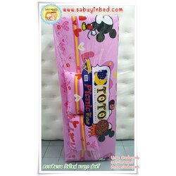 ที่นอนปิคนิคโตโต้ TOTO ขนาด 5 ฟุต - CU27 - ลายมิกกี้เมาส์ สีชมพู - ที่นอนปิกนิกขนาดใหญ่ที่สุด มีหมอนแถม 2 ใบ ถอดซักได้ (คลิ๊กดูลายเต็ม ด้านใน)