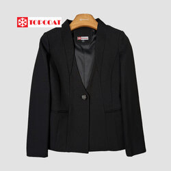 สูทเบลเซอร์พร้อมกระโปรงกระดุมเพชร ไซส์ใหญ่ ทรงสวย ผ้าเนื้อละเอียด สีดำ สีน้ำเงิน