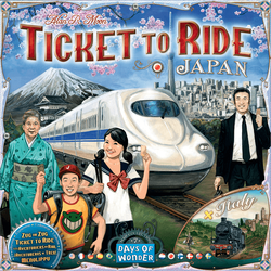 Ticket to Ride: Map 7 - Japan & Italy