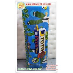 ที่นอนปิคนิคโตโต้ TOTO ขนาด 5 ฟุต - BT12 - ลายเบ็นเท็น สีน้ำเงิน เขียว - ที่นอนปิกนิกขนาดใหญ่ที่สุด มีหมอนแถม 2 ใบ ถอดซักได้ (คลิ๊กดูลายเต็ม ด้านใน)