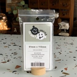 [Sleeve] DoublePuzzle: White (61 x 112 mm)