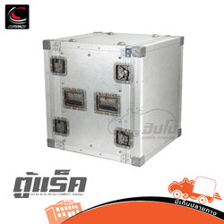 ตู้แร็ค 12U ลึก 16 นิ้ว SD 12U COMPACT ผิวมิเนียม (HP001-01)