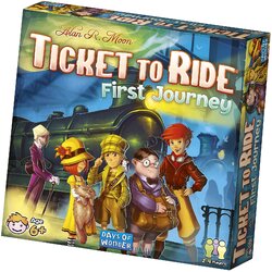 Ticket to Ride: First Journey US Map