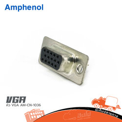 หัว VGA 15Pin Connector Female AM CN 1036 Amphenol (SP1)
