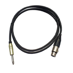 สาย ไมค์ สำเร็จรูป ความยาว 3เมตร ขนาด 6mm. พร้อม หัวปลั๊กไมค์ และ แจ็คแคนนอน mic cannon