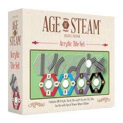 Age of Steam Deluxe Acrylic Track Tiles