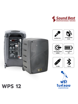 ตู้ขยาย Sound Best 12 นิ้ว WPS 12 (HP001-01)