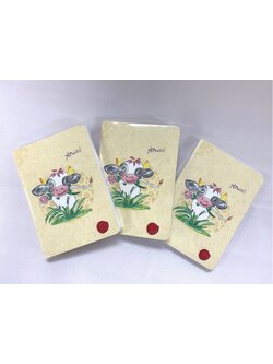 สมุดโน้ต+ฉีกปีฉลู