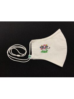 หน้ากากพรีเมี่ยมปีฉลู สีขาว