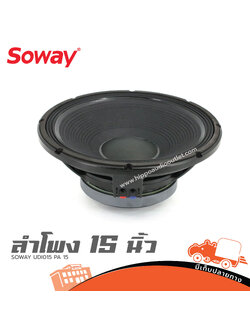 ลำโพง 15 นิ้ว SOWAY UDI015 PA 15 (I5.1)
