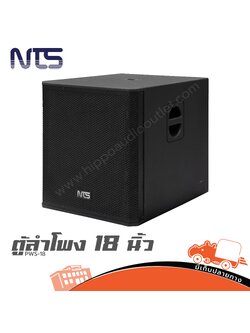 ตู้ลำโพง 18 นิ้ว NTS PWS 18 (HP001-01)