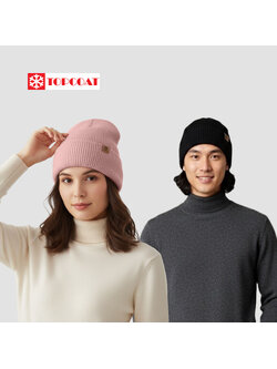 หมวกกันหนาว (Ribbed) บุขนหนานุ่มแบบพิเศษ ใส่สบายกระชับ