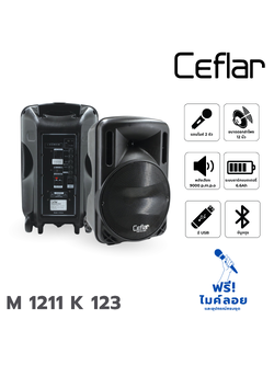 ตู้ขยาย CEFLAR 12 นิ้ว รุ่น M 1211 K 123 (B10.2)