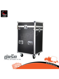 ตู้แร็ค 16 U 3 ฝา + ล้อ สีดำ COMPACT XT 316 (C8.2)