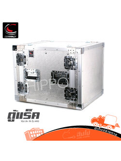 ตู้แร็ค 10U ลึก 19 นิ้ว M10 COMPACT ผิวมิเนียม (B5.1)