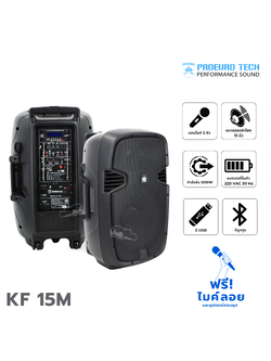 ตู้ขยาย 15 นิ้ว PROEUROTECH KF 15M (C15.1)
