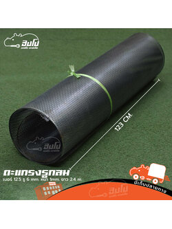 ตะแกรงรูกลม เบอร์ 12.5 รู 6 mm. หนา 1 mm. (SSP1)