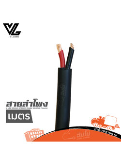 สายลำโพง V LINE S02N40 SPEAKER CABLE 2X4MM2 (วัดเมตร) VL AUDIO