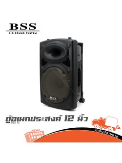 ตู้ลำโพงอเนกประสงค์ 12 นิ้ว BSS 12 (PP1)