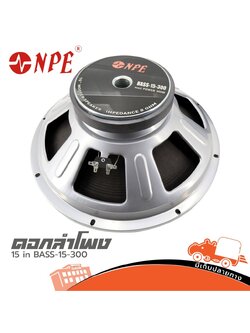 ลำโพง 15 นิ้ว NPE BASS 15 300 (HP001-01)