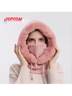 หมวกกันหนาว 4 in 1 บุขนแกะสามารถใส่ติดลบได้