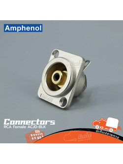 RCA Connectors Female ACJD BLK Amphenol (SP1)
