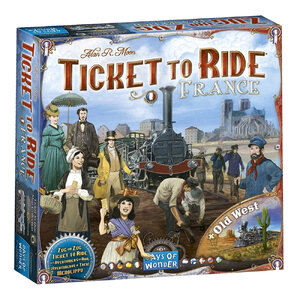 Ticket to Ride: Map 6 - France & Old West