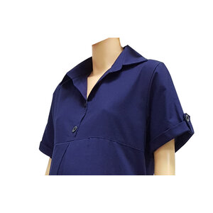 ยูนิฟอร์มคนท้อง ปกเชิ้ต กระเป๋าหน้า