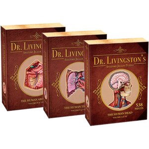 [Jigsaw] Dr. Livingston's Anatomy Jigsaw Puzzle Bundle