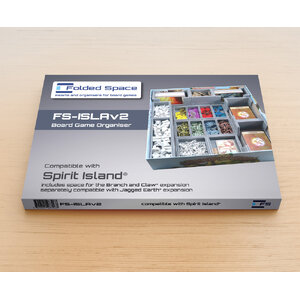 [Organizer Folded Space]: Spirit Island (Version 2) with Jagged Earth
