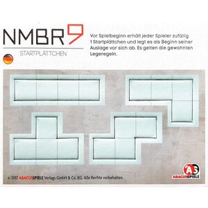 NMBR 9 - Startplättchen PROMO