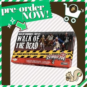 Zombicide: Walk of the Dead Box of Zombies Set 1