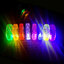 สร้อยข้อมือเรืองแสง บาร์ คอนเสิร์ต สายรัดแขน พร้อมไฟ LED 6สี ใช้แบตเตอรี่ กำไลข้อมือ