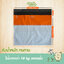 ซองไปรษณีย์จ่าหน้า สีส้ม Packdeedee A1 ขนาด 38x30 cm.+6 cm. 1 ชิ้น