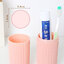กล่องใส่แปรงสีฟัน ยาสีฟัน แบบพกพา มี4สีให้เลือก แบบกลม