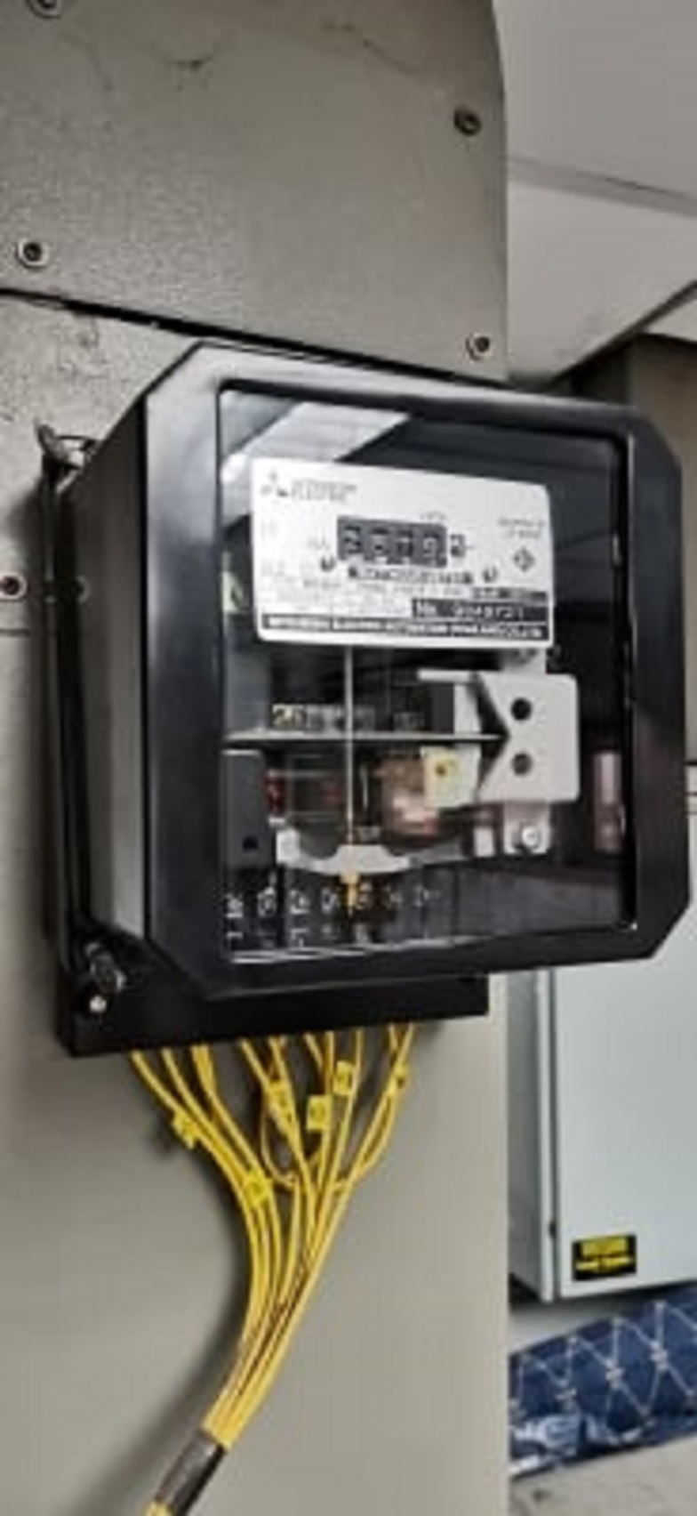 MITSUMISHI มิเตอร์ไฟฟ้า MH-96H 5(6)A CT 3 เฟส 4 สาย 3x220/380-230/400 โวลต์ มิเตอร์ไฟฟ้า3 เฟส 4 สาย รุ่นจานหมุน มิตซูบิชิ