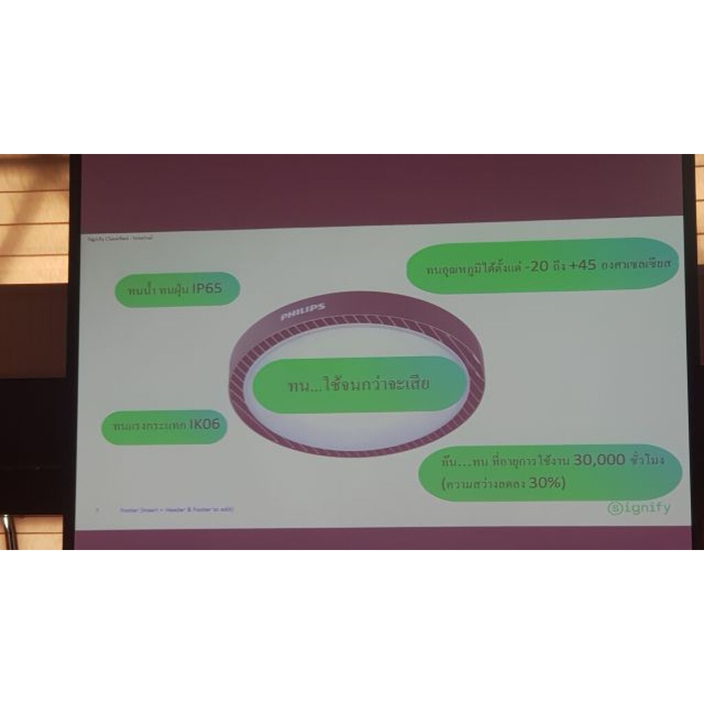 PHILIPS Highbay โคมไฟไฮเปย์ รุ่น BY239 60W 100W 150W 200W NEW แสงขาว ออกบิลภาษีได้ A1