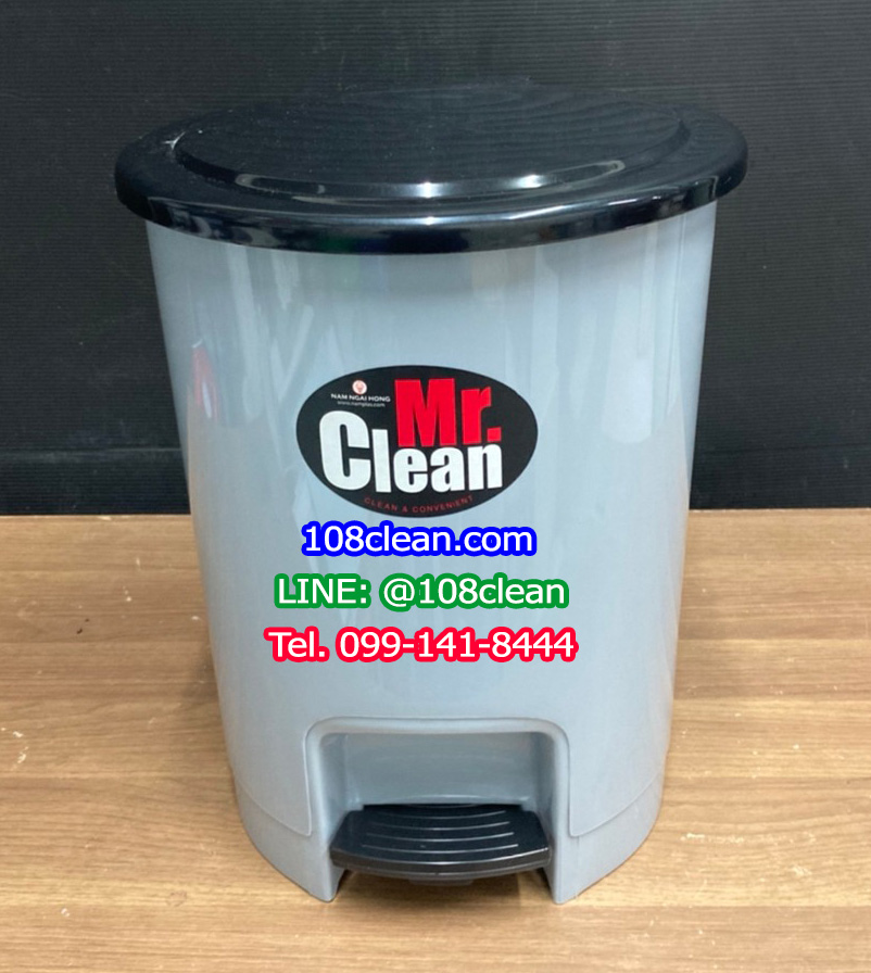 ถังขยะทรงกลม เท้าเหยียบ 12 ลิตร