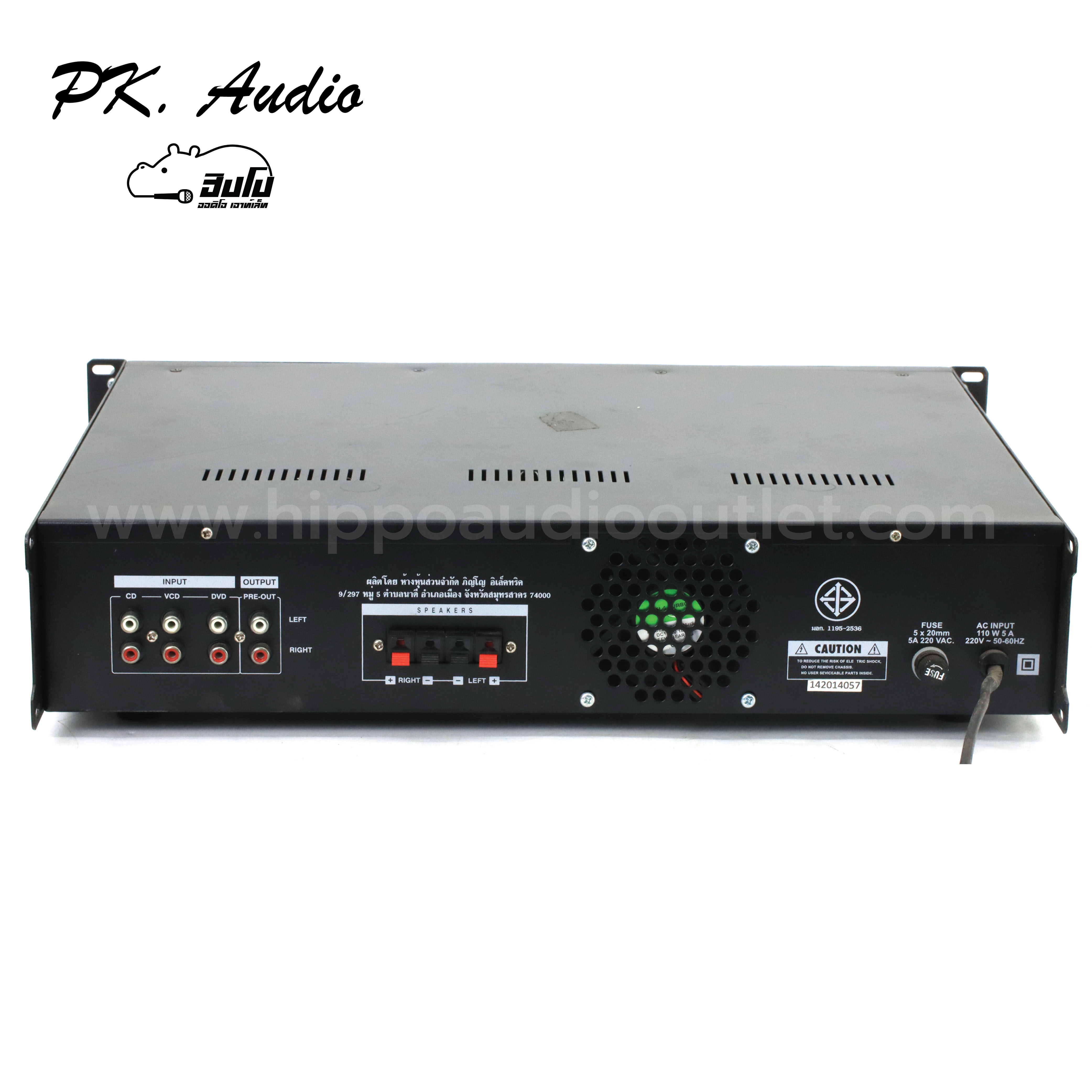 PK AUDIO PK 3800USB ขยาย (PP1)