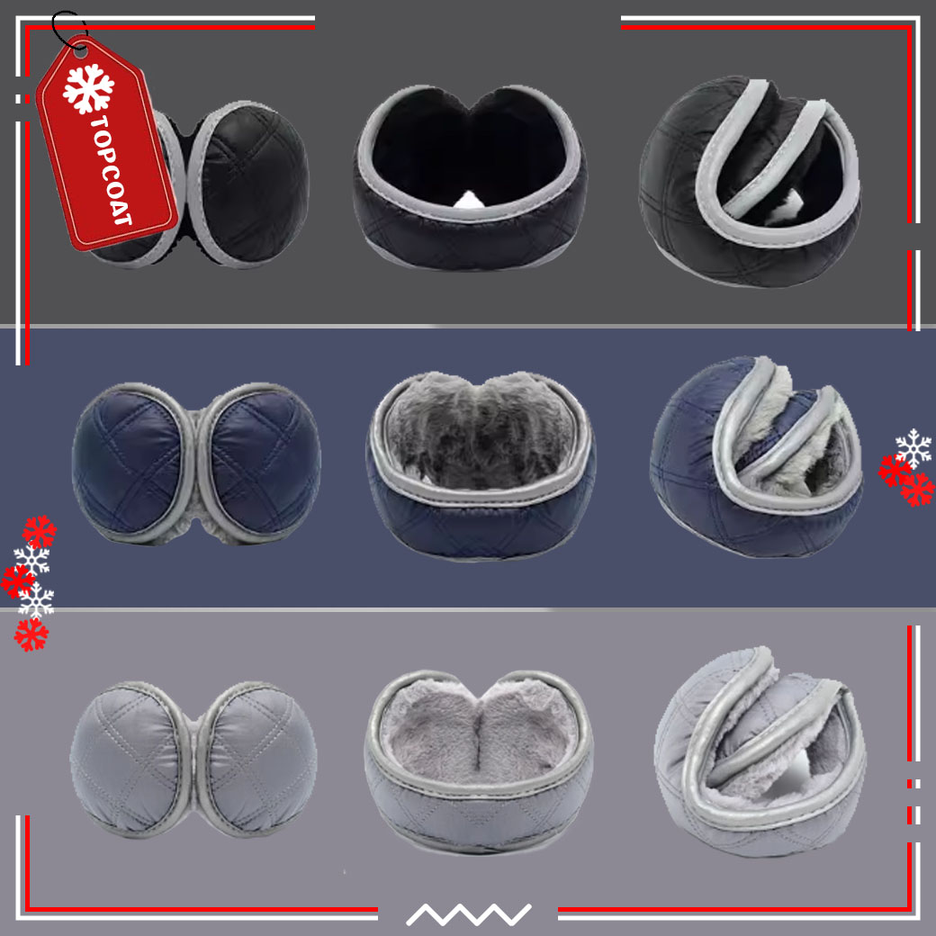 ที่ปิดหูกันหนาว Unisex ใช้ได้กับทุกช่วงวัย บุขนหนานุ่ม