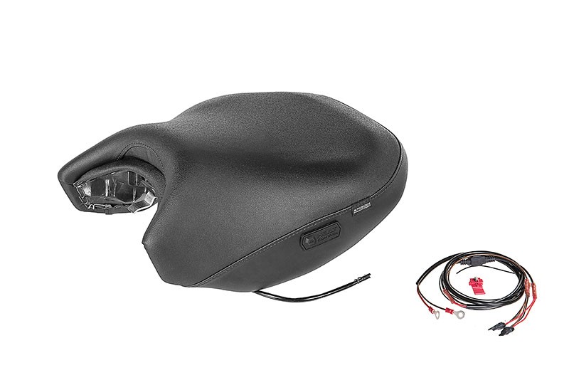 Touratech Comfort seat rider HEAT CONTROL, for BMW R1250GS/ R1250GS Adventure/ R1200GS (LC)/ R1200GS Adventure (LC), adjustable, high