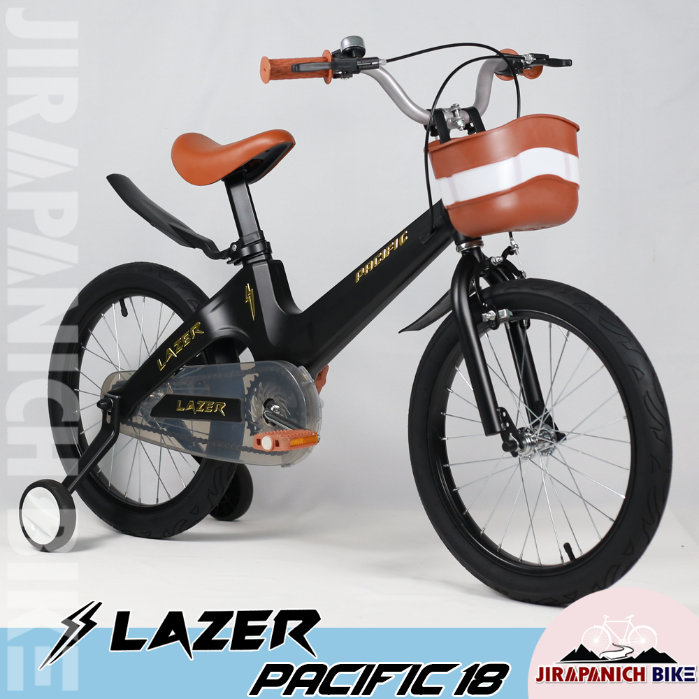 จักรยานเด็กLAZER รุ่น PACIFIC (ตัวถังอลูมิเนียมซ่อนสายน้ำหนักเบา,วงล้อ18นิ้ว)
