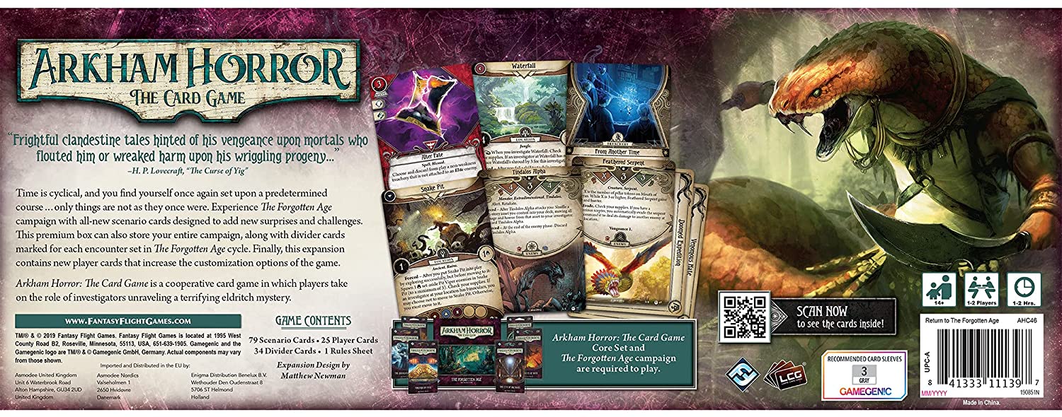 Arkham Horror LCG: Return to The Forgotten Age