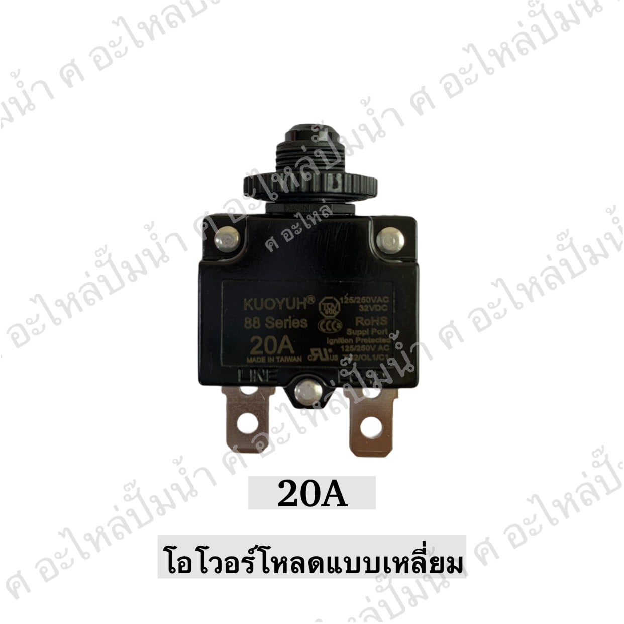 โอเวอร์โหลด 20 A