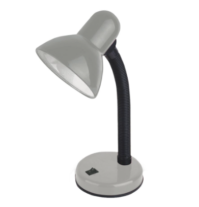 SHINING LED Table Lamp โคมไฟตั้งโต๊ะ โคมไฟอ่านหนังสือ ขั้ว E27 มีให้เลือก 4 สี แดง, ฟ้า , เทา และชมพู