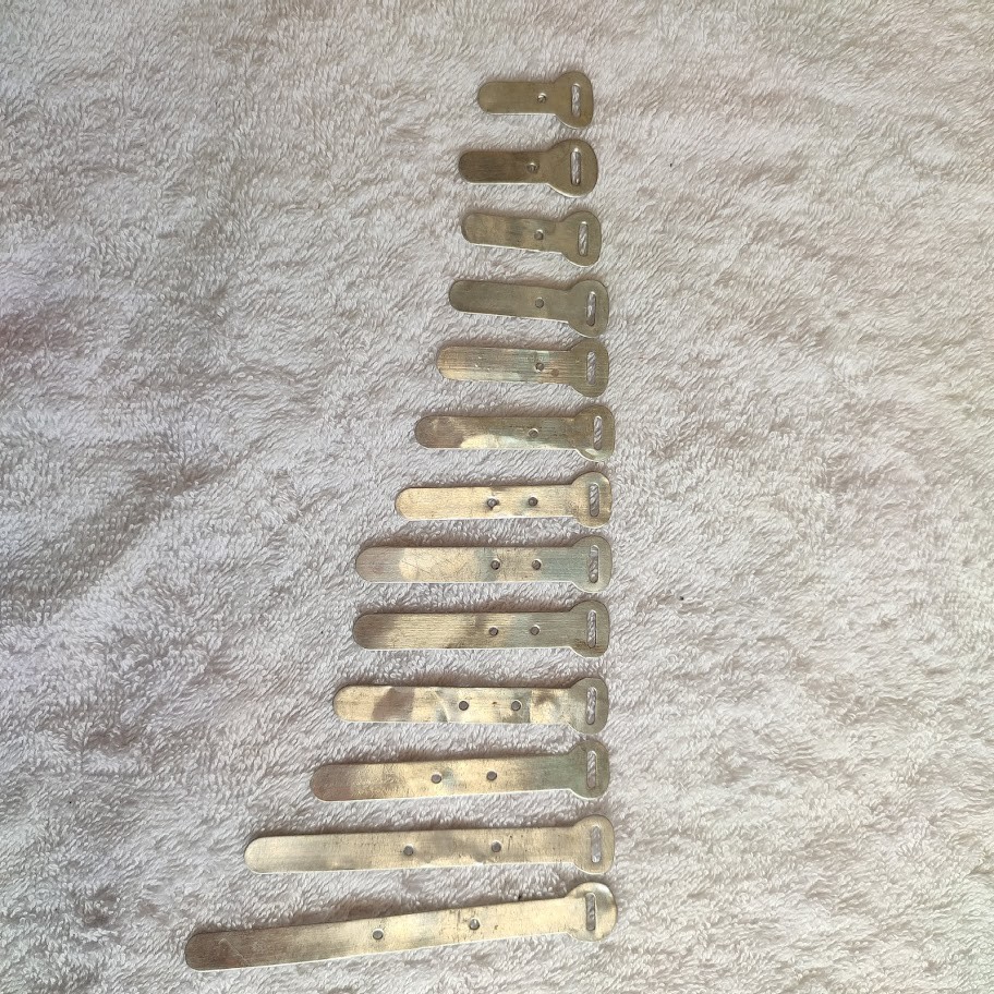 กิ้บจับสายไฟ กิ้บอลูมิเนียม กิ้บตอกสาย เข็มขัดรัดสายไฟ ตามเบอร์นิ้ว /1ถุงประมาณ30-40ตัว