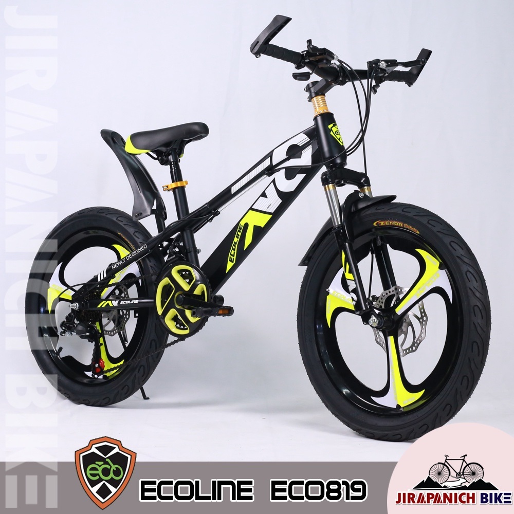จักรยานภูเขาเด็ก Ecoline รุ่น 819 (วงล้อ 20 นิ้ว , ล้อแม็ค , ชุดเกียร์ 7 Sp , อายุ 7-11 ขวบ)