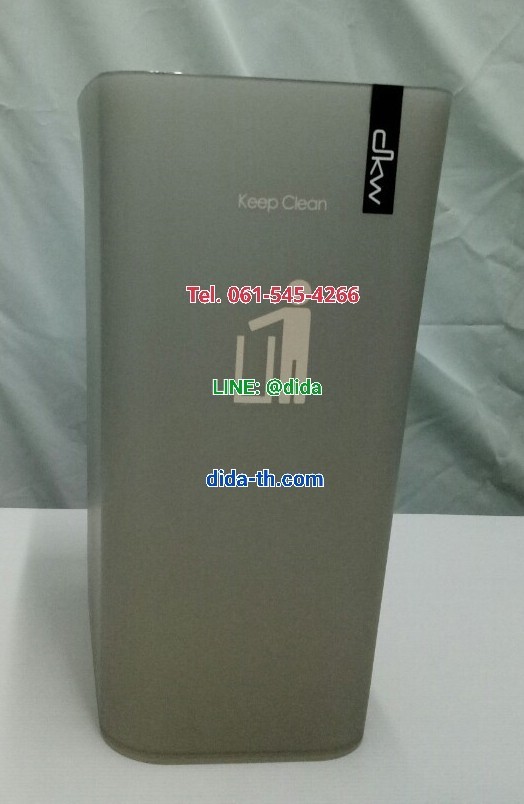 ถังขยะพลาสติกใส ทรงสี่เหลี่ยมผืนผ้า 18 ลิตร